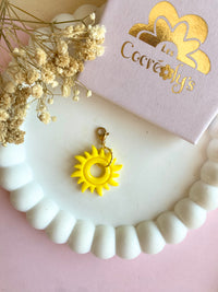 Charm's GABRIEL petit soleil jaune - charm's interchangeables