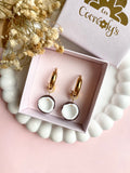 Pampilles NOIX DE COCO - boucles d’oreilles interchangeables