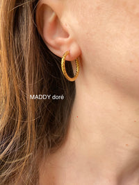 Créoles pour Pampilles interchangeable - boucles d’oreilles modulables