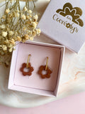 Pampilles MARIETTE nacré - boucles d’oreilles interchangeables