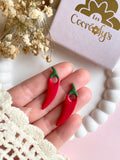 Pampilles piment spicy SERENA - boucles d’oreilles interchangeables