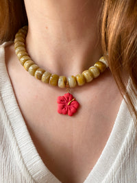 Charm's PAULA hibiscus rouge - charm's interchangeables
