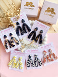 Puces d’oreilles pendante JASMINE