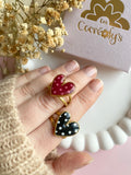Bague AUGUSTA à pois
