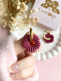 Pampilles MANOLA fruits rouges - boucles d’oreilles interchangeables