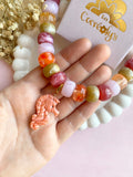 Collier JUDITE multicolores pour charm's interchangeables - disponible en plusieurs coloris