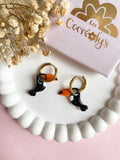 Pampilles ZAZU petit toucan - boucles d’oreilles interchangeables