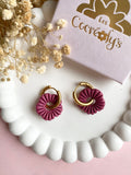 Pampilles MANOLA fruits rouges - boucles d’oreilles interchangeables