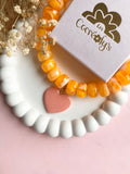 Charm's INAYA couleurs litchi, mandarine, coquille, fruits rouges - charm's interchangeables