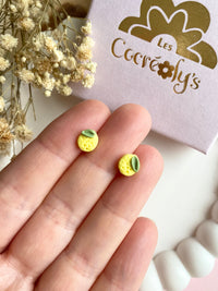 Puces d’oreilles mini citrons