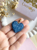Charm's INAYA effet Denim bleu foncé - charm's interchangeables