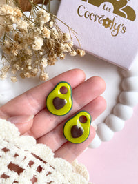 Pampilles avocat SERENA - boucles d’oreilles interchangeables