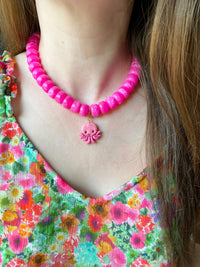 Charm's POULPI petit poulpe rose - charm's interchangeables