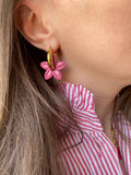 Pampilles TIARÉ vieux rose - boucles d’oreilles interchangeables