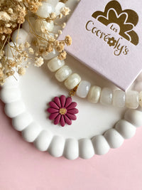 Charm's APPOLINE couleurs litchi ou fruits rouges - charm's interchangeables