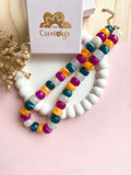 Collier JUDITE multicolores pour charm's interchangeables - disponible en plusieurs coloris