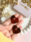 Pampilles INAYA tortoise - boucles d’oreilles interchangeables