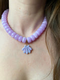 Charm's JEANINE marbré couleurs lavande, lilas, blanc nacré - charm's interchangeables