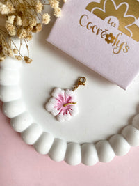 Charm's PAULA hibiscus blanc - charm's interchangeables