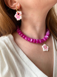 Charm's PAULA hibiscus blanc - charm's interchangeables