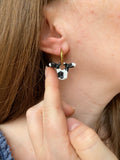 Pampilles SAVANNAH petite tête de vache - boucles d’oreilles interchangeables