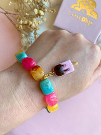 Charm's glace JESS fraise chocolat - charm's interchangeables