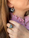 Bague AUGUSTA à pois