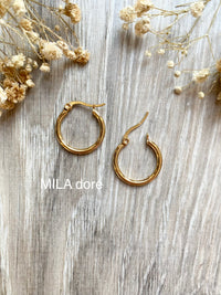 Créoles pour Pampilles interchangeable - boucles d’oreilles modulables