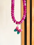 Charm's MELLY dégradé vert émeraude, framboise, rose doux - charm's interchangeables