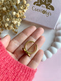 Bague AUGUSTA à pois