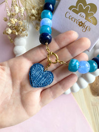 Charm's INAYA effet Denim bleu foncé - charm's interchangeables