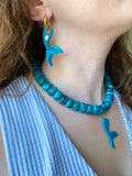 Charm's PAOLA queue de sirène bleu lagon nacré - charm's interchangeables