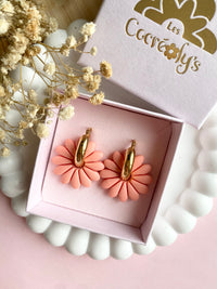 Pampilles APPOLINE litchi ou fruits rouges - boucles d’oreilles interchangeables
