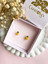 Puces d’oreilles mini ananas