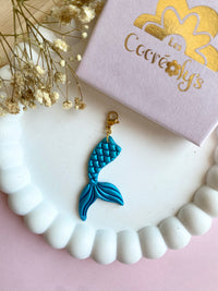 Charm's PAOLA queue de sirène bleu lagon nacré - charm's interchangeables