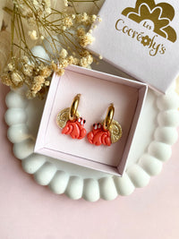 Pampilles GASTON petit Bernard l'Hermite - boucles d’oreilles interchangeables