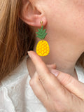 Puces d’oreilles Ananas