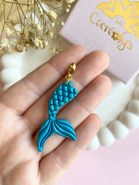 Charm's PAOLA queue de sirène bleu lagon nacré - charm's interchangeables