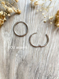 Créoles pour Pampilles interchangeable - boucles d’oreilles modulables
