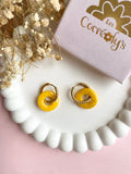 Pampilles rondelle d'ananas SERENA - boucles d’oreilles interchangeable