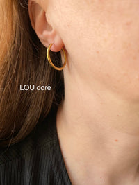 Créoles pour Pampilles interchangeable - boucles d’oreilles modulables