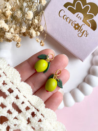 Pampilles OLIVE - boucles d’oreilles interchangeables