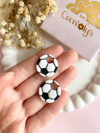 Pampilles BALLON DE FOOT - boucles d’oreilles interchangeables