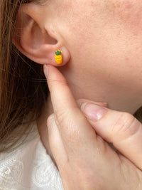 Puces d’oreilles mini ananas