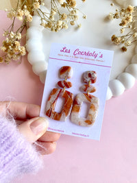 Puces d’oreilles pendante LILY