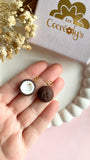 Pampilles NOIX DE COCO - boucles d’oreilles interchangeables