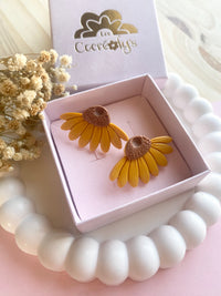 Puces d’oreilles CAPRI tournesol