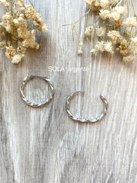 Créoles pour Pampilles interchangeable - boucles d’oreilles modulables
