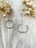 Créoles pour Pampilles interchangeable - boucles d’oreilles modulables