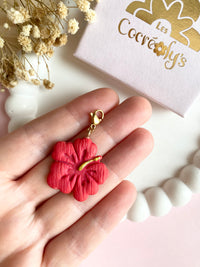 Charm's PAULA hibiscus rouge - charm's interchangeables